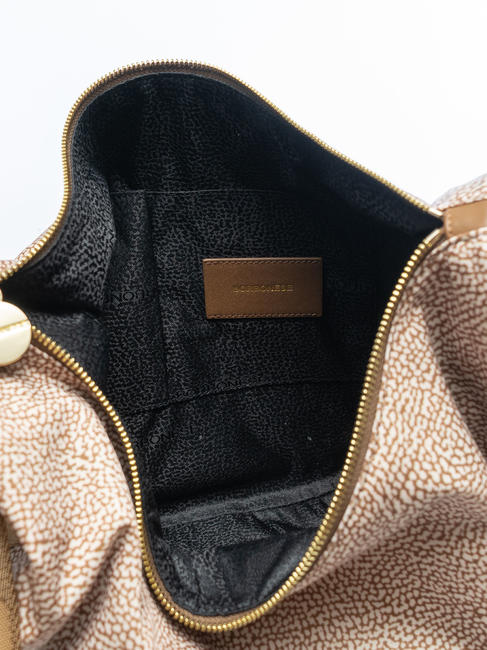 LUNA BAG MEDIUM Geantă LUNA Hobo, Mediu beiger mare - Genți femei