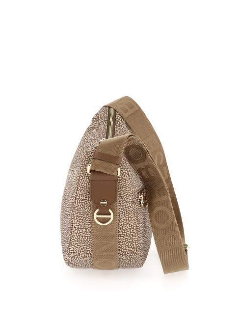 LUNA BAG SMALL ECO LINE Geantă LUNA Hobo, Mic beiger mare - Genți femei