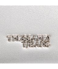 TRUSSARDI T-EASY STAR Mini geantă de umăr T-EASY STAR SILVER - Genți femei - 4