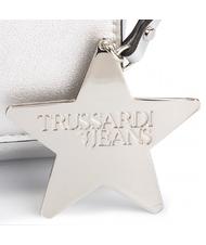 TRUSSARDI T-EASY STAR Mini geantă de umăr T-EASY STAR SILVER - Genți femei - 5