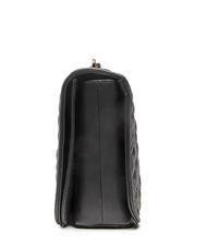 LOVE MOSCHINO NEW SHINY QUILTED Geantă mică convertibilă negru - Genți femei - 4
