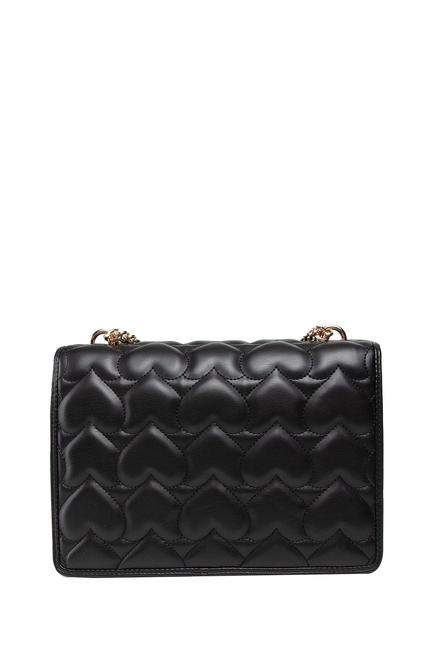 HEART QUILTED Geantă convertibilă negru - Genți femei