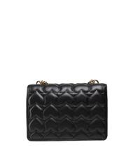 LOVE MOSCHINO HEART QUILTED Geantă convertibilă negru - Genți femei - 3