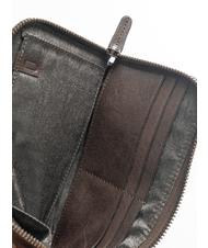 PIQUADRO BLACK SQUARE Portofel cu suport pentru smartphone MORO - Husă pentru tabletă și organizator - 3