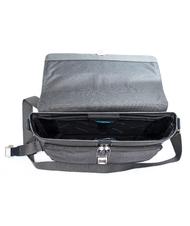 PIQUADRO Geanta pentru laptop Linia X1, pentru laptopuri de 15,6" GRI - Serviete birou - 5