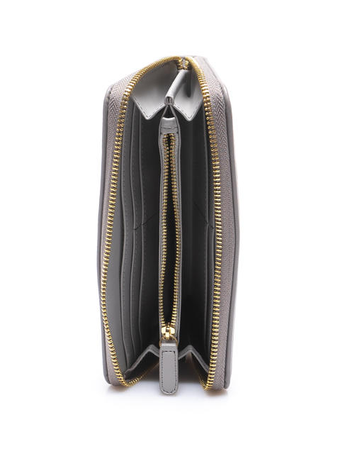 TUA ICONS Portofel cu fermoar gri - Genți femei