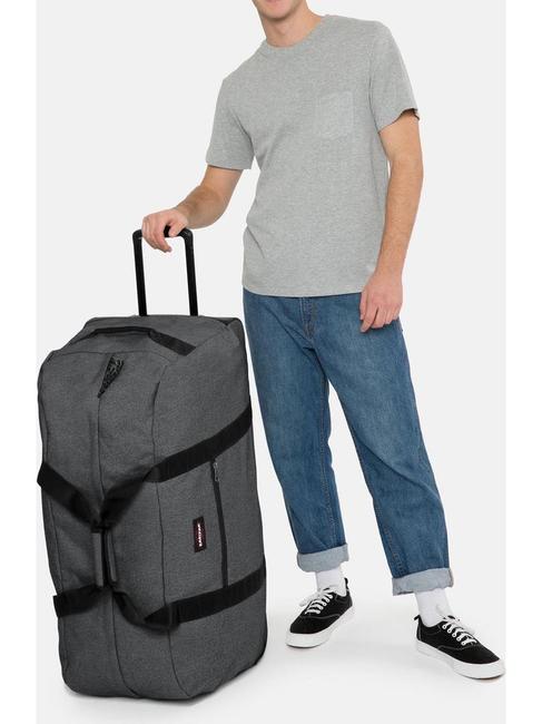 Geantă cu troller cu troller CONTAINER 85 BlackDenim - Genți de voiaj