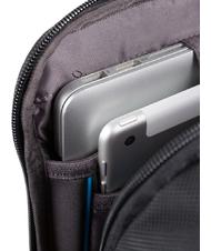 PIQUADRO BRIEF 2 rucsac pentru laptop și suport pentru iPad din material reciclat negru - Rucsacuri pentru laptop - 6