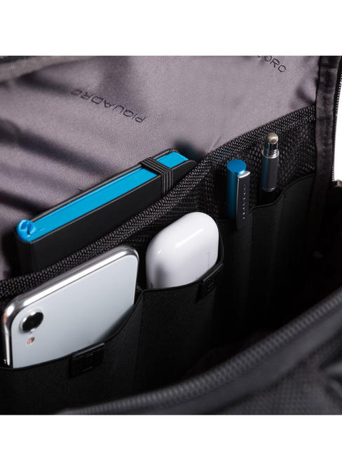 BRIEF 2 rucsac pentru laptop și suport pentru iPad din material reciclat negru - Rucsacuri pentru laptop