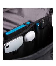 PIQUADRO BRIEF 2 rucsac pentru laptop și suport pentru iPad din material reciclat negru - Rucsacuri pentru laptop - 8