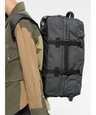 EASTPAK STRAPVERZ S rucsac / troller pentru bagaje de mână BlackDenim - Bagaje de mână - 5