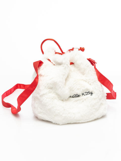 FURRY  Mini găleată cu curea de umăr alb - Saci și accesorii pentru copii