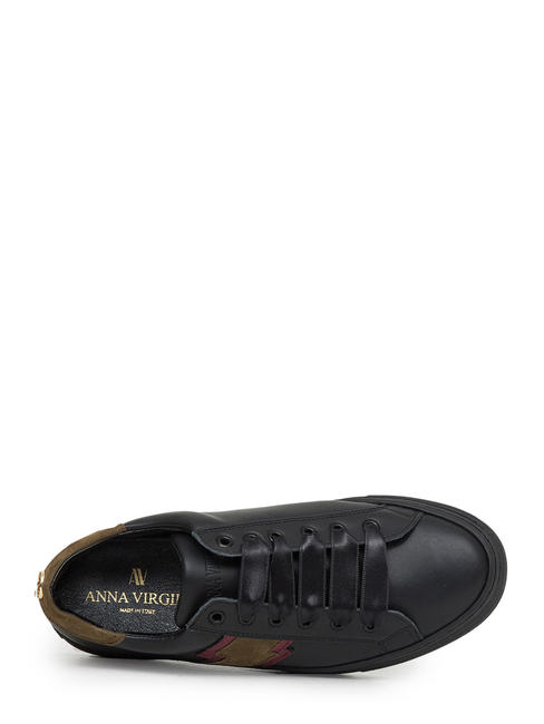 GIULIA FULMINE Adidași din piele multi verde - Pantofi femei