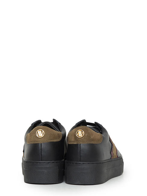 GIULIA FULMINE Adidași din piele multi verde - Pantofi femei