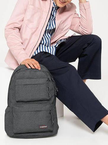 PADDED DOUBLE Rucsac de 13,3 inchi BlackDenim - Rucsacuri pentru școală și timp liber