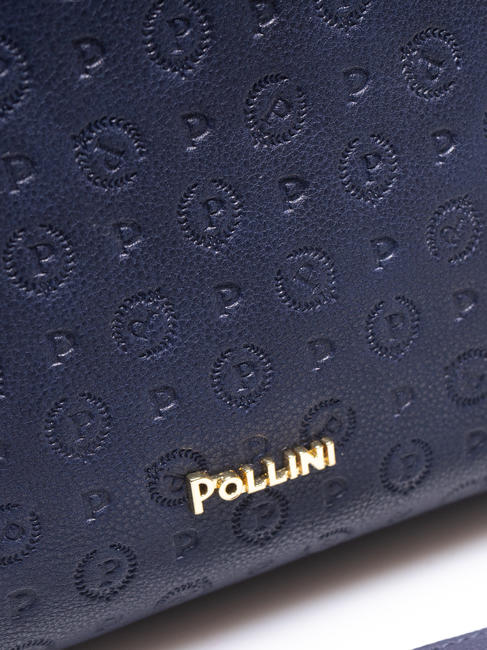 HERITAGE EMBOSSED geantă de m&acirc;nă albastru - Genți femei