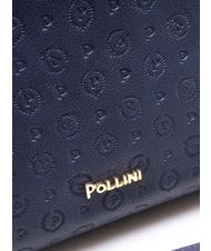 POLLINI HERITAGE EMBOSSED geantă de m&acirc;nă albastru - Genți femei - 4
