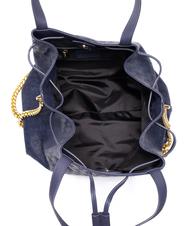 POLLINI HERITAGE EMBOSSED geantă de m&acirc;nă albastru - Genți femei - 5