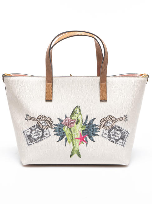 BRITNEY Geanta de umar cu curea de umar BEIGE - Genți femei