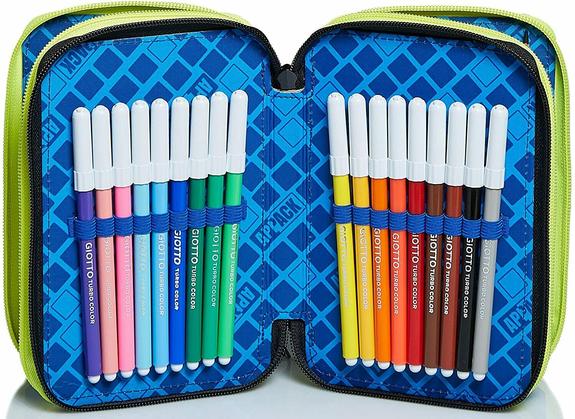 WEBKINS Carcasă cu trusă completă pentru școală negru - Penare și accesorii