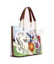 BRACCIALINI TUA Cartoline SINGAPORE Geanta de umar negru - Genți femei - 3