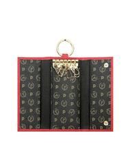 POLLINI Husa cheie HERITAGE, cu șase c&acirc;rlige lac negru - Portchei - 2