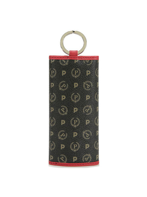 Husa cheie HERITAGE, cu șase c&acirc;rlige lac negru - Portchei