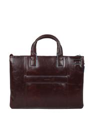 PIQUADRO Folderul BLUE SQUARE, suport pentru computer de 15,6 ", extensibil MAHOGANY - Serviete birou - 3