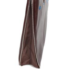 PIQUADRO Folderul BLUE SQUARE, suport pentru computer de 15,6 ", extensibil MAHOGANY - Serviete birou - 4