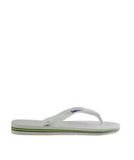 HAVAIANAS BRASIL LOGO Încălțăminte bărbătească alb - Pantofi unisex - 4