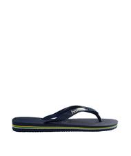 HAVAIANAS BRASIL LOGO &Icirc;ncălțăminte bărbătească navyblu - Pantofi unisex - 3