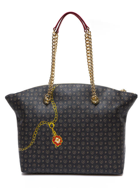 HERITAGE PREPPY CLUB Cumpărător de umeri negru - Genți femei