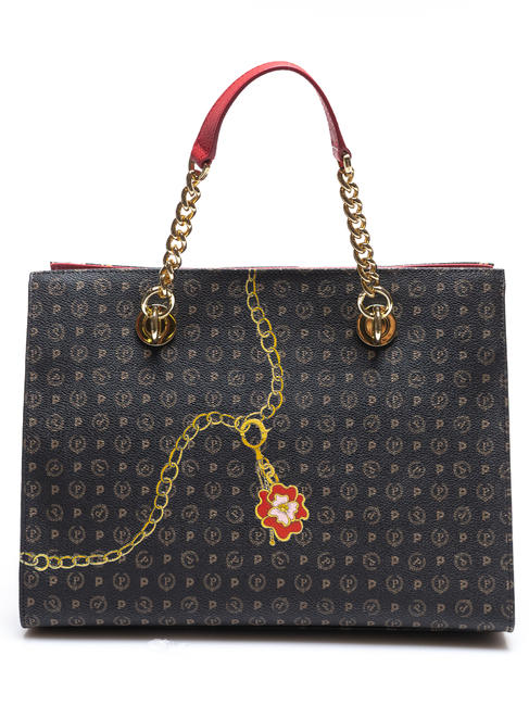 HERITAGE PREPPY CLUB geantă de m&acirc;nă negru - Genți femei