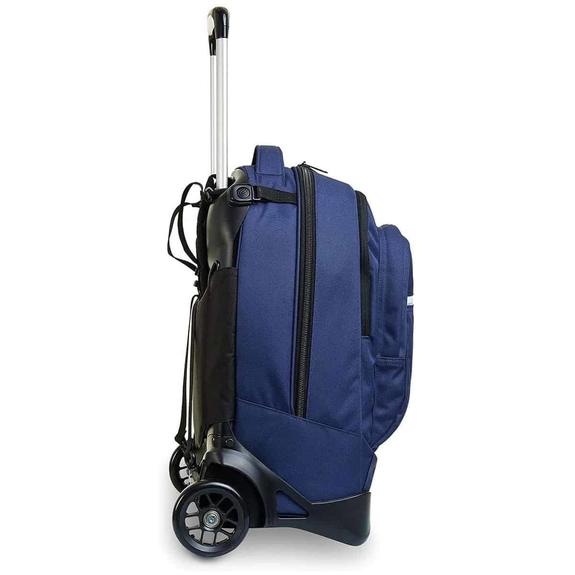 NEW PLUG Logo  Rucsac cu troller patriotblue - Rucsacuri cu role