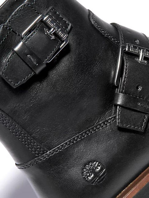 LONDON SQUARE Cizme Biker Jetblack - Pantofi femei