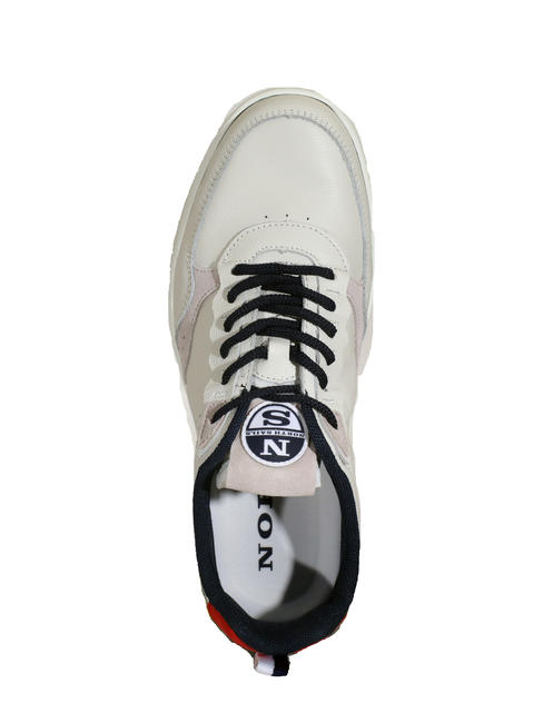 PEAK Adidași whi / nav - Pantofi bărbați