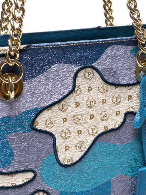 HERITAGE SPLASH Geantă de m&acirc;nă, cu curea de umăr ICE - Genți femei