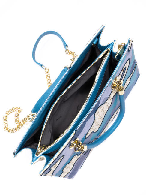 HERITAGE SPLASH Geantă de m&acirc;nă, cu curea de umăr ICE - Genți femei