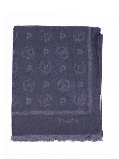 JAQUARD Eșarfă albastru - Eșarfe