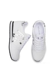 ARMANI EXCHANGE RIO Adidași whi / silv - Pantofi femei - 5