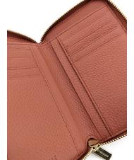 COCCINELLE METALLIC SOFT Portofel din piele cu fermoar mediu cinam - Portofele femei - 3