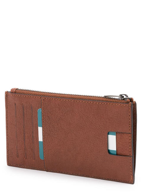 BLACK SQUARE Portofel de piele PIELE - Portofele bărbați