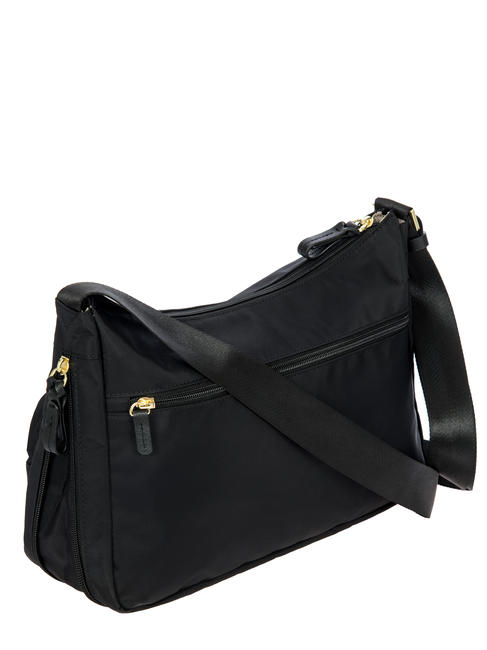 X-BAG Geantă de umăr, extensibilă negru / negru - Genți femei
