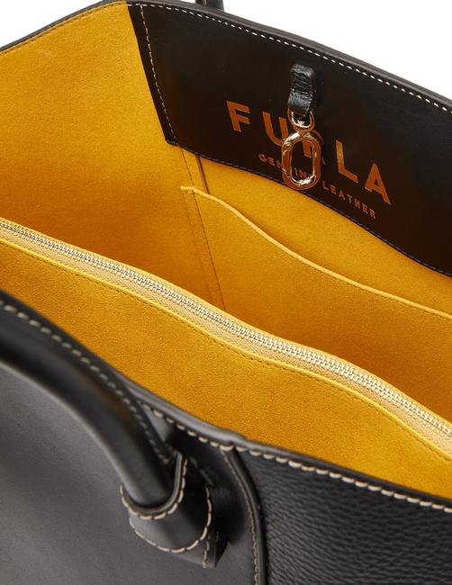 MIASTELLA Geantă de mână cu curea de umăr negru - Genți femei