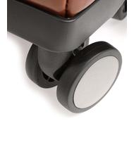 THE BRIDGE STORY Troller pentru bagaje de mână, din piele BROWN - Bagaje de mână - 4