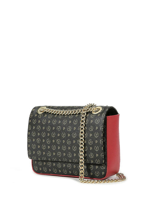 Patrimoniul clasic Geantă de umăr lac negru - Genți femei