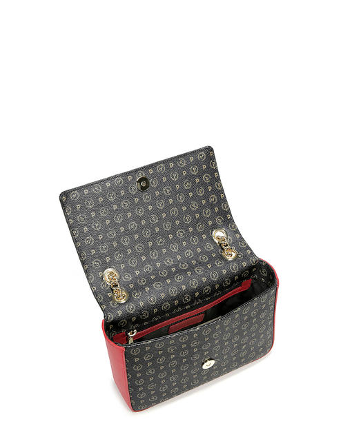 Patrimoniul clasic Geantă de umăr lac negru - Genți femei