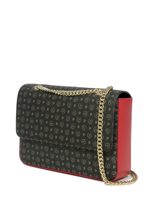 Patrimoniul clasic Geantă de umăr lac negru - Genți femei