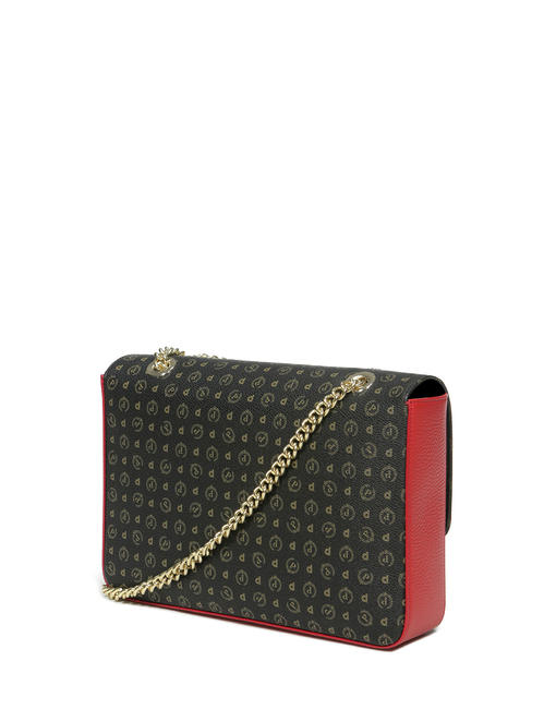 Patrimoniul clasic Geantă de umăr lac negru - Genți femei