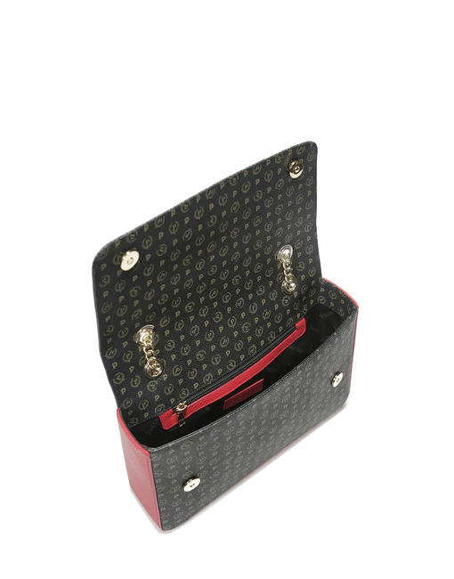 Patrimoniul clasic Geantă de umăr lac negru - Genți femei